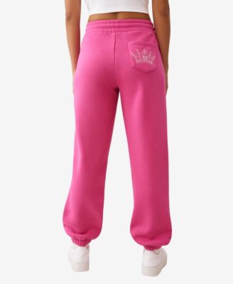 Women's Crystal Boyfriend Jogger Pants