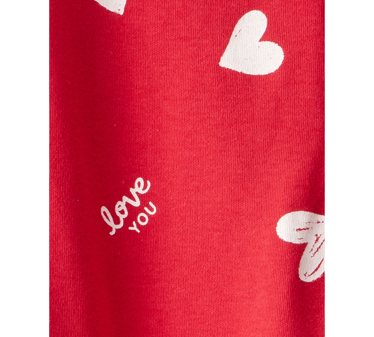 Carter's Baby Boys or Girls Heart Print Snug Fit Sleep and Play Pajama