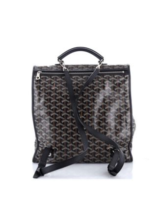 Saint Leger Briefcase Backpack Coated Canvas