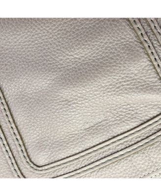 Small Marcie Satchel Leather