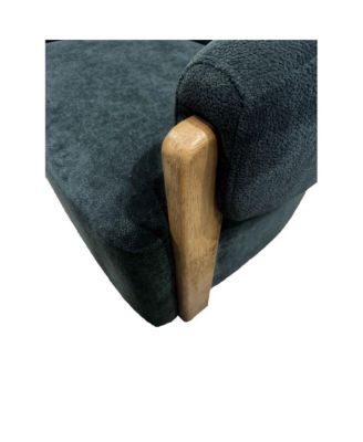 Finley - Island Teal Swivel Accent Chair Two Pack