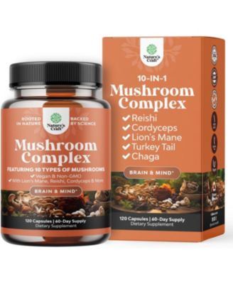 10X Mushroom Complex Capsules, 120ct