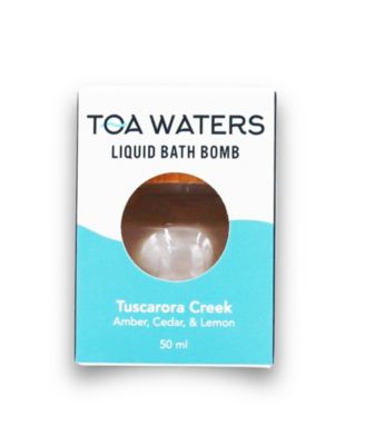 Tuscarora Creek Liquid Bath Bomb - Amber, Cedar, and Lemon, 50 ml