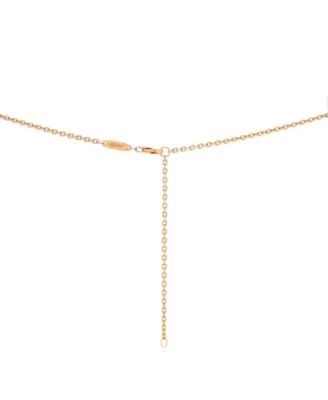 Lock Motif Pendant Necklace