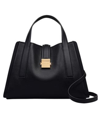 Sloane Mews Medium Zip Top Grab Satchel Bag