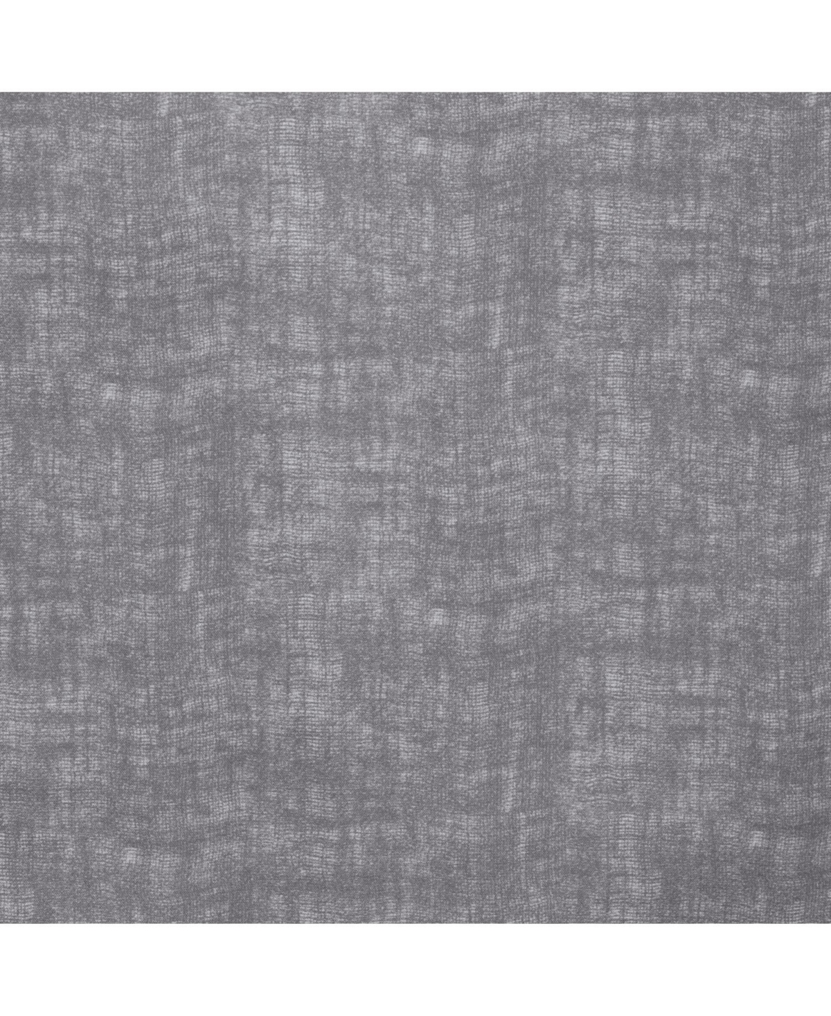 Thermaplus 100% Polyester Mason Lightweight Texture Printed Blackout Grommet Curtain Panel 52" x Grey