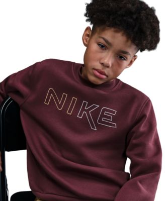 Big Kids Sportswear Club Crewneck Sweatshirt