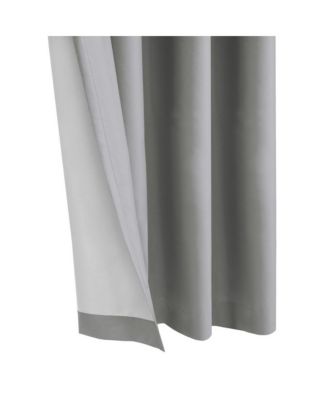 Alpine Blackout Premium Stylish and Functional Grommet Curtain Panel 52" x 95" Light Grey