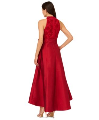 Women's Beaded Halter Neck Dress