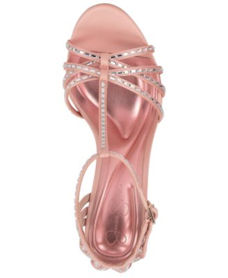 Women's Jivira Rhinestone Strappy Stiletto Sandals