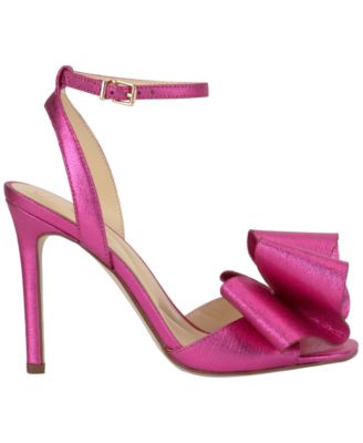 Women's Olivine Bow High-Heel Stiletto Dress Sandals