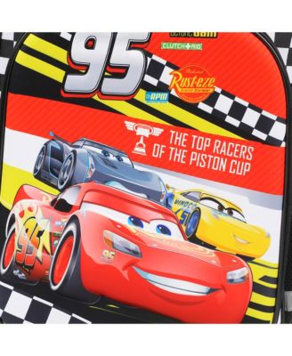 Cars Pixar Cars Lightning McQueen 95 16" Rolling Travel Backpack