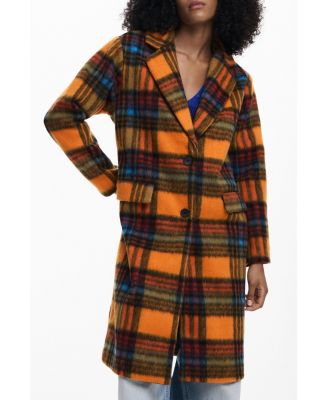 Women's OVERSIZE CHECK COAT