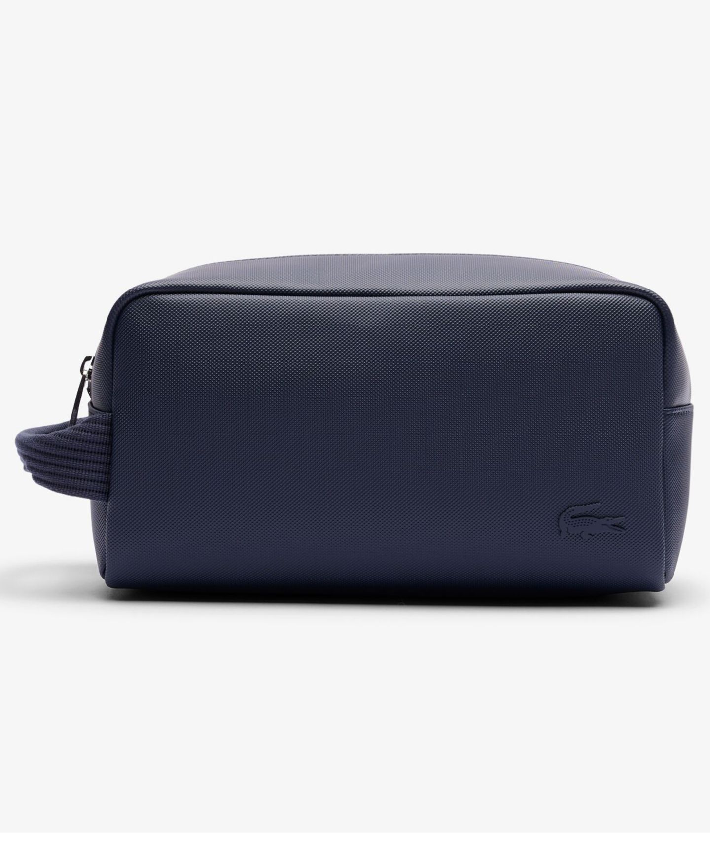 Мужские сумки Lacoste Solid Toilet Kit, цвет: Морской — фото 1