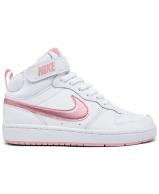 Big Girls Court Borough Mid 2 Casual Sneakers from Finish Line