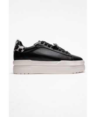 Laren Leather Buckle Sneakers (Women)