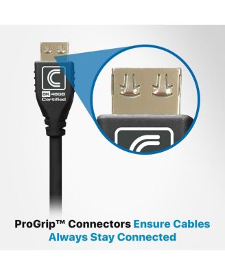9' MicroFlex Pro AV/IT Integrator Series 8K 48Gbps HDMI Cable with ProGrip