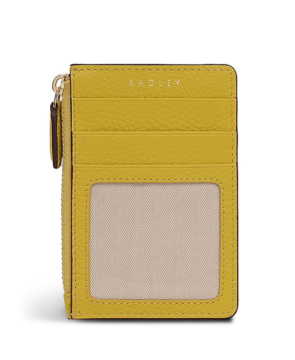 Radley London Floribunda Zip Top Coin Wallet In Yellow