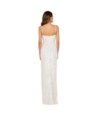 Women's Tiffany Sequin Bridal Gown