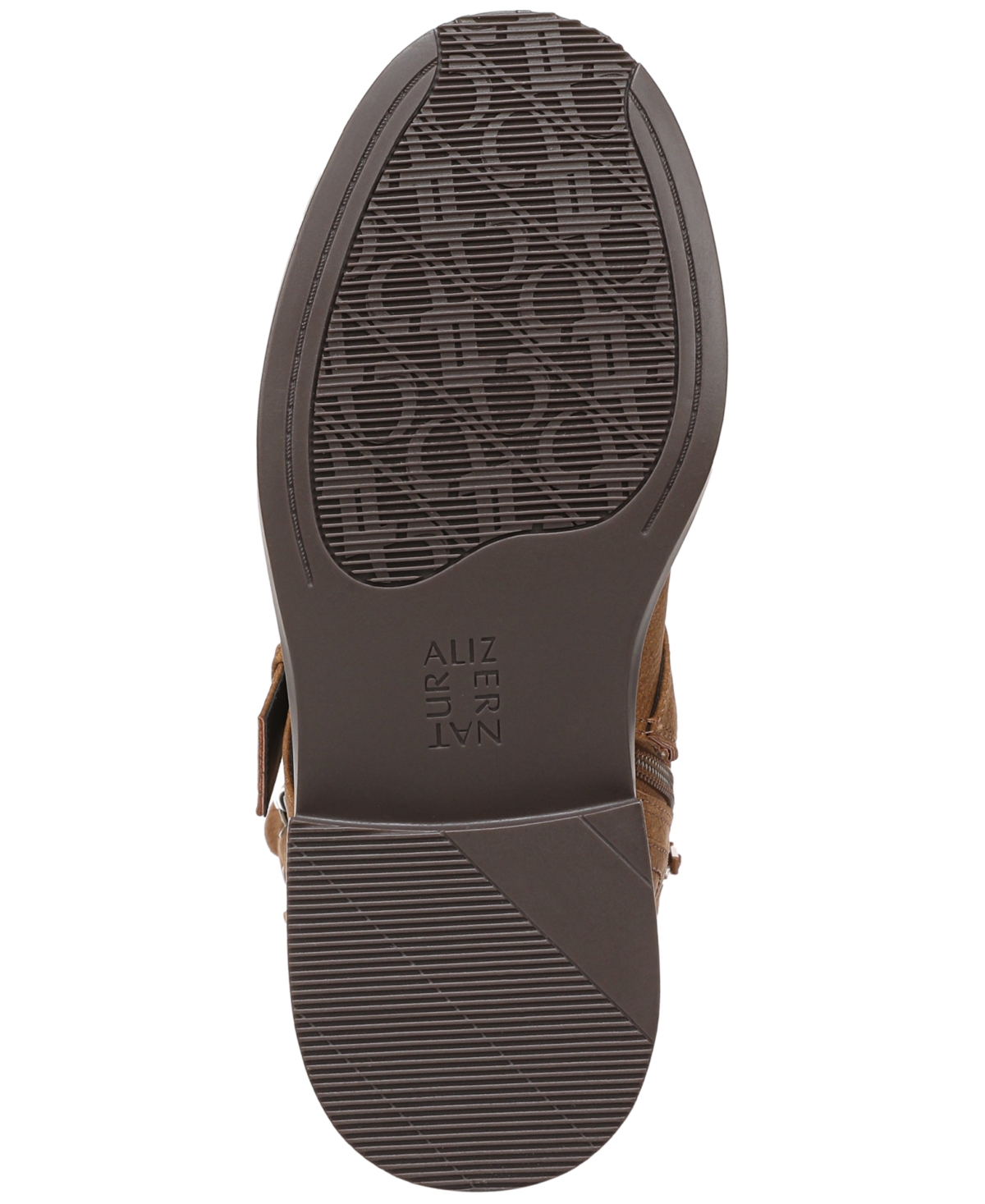 Naturalizer Women's Latoya Mid-shaft Moto Boots In Brown