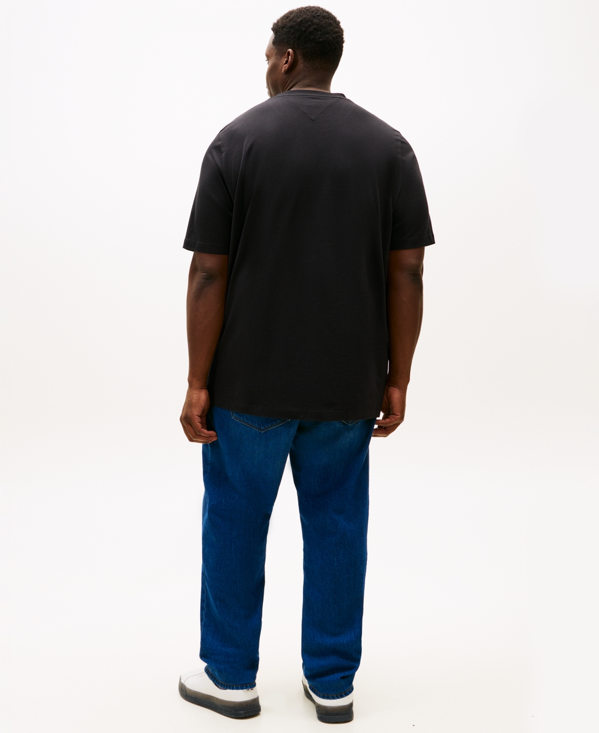 Tommy Hilfiger Men's Big & Tall Classic-fit T-shirt In Black