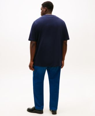 Men's Big & Tall Embroidered Flag T-Shirt