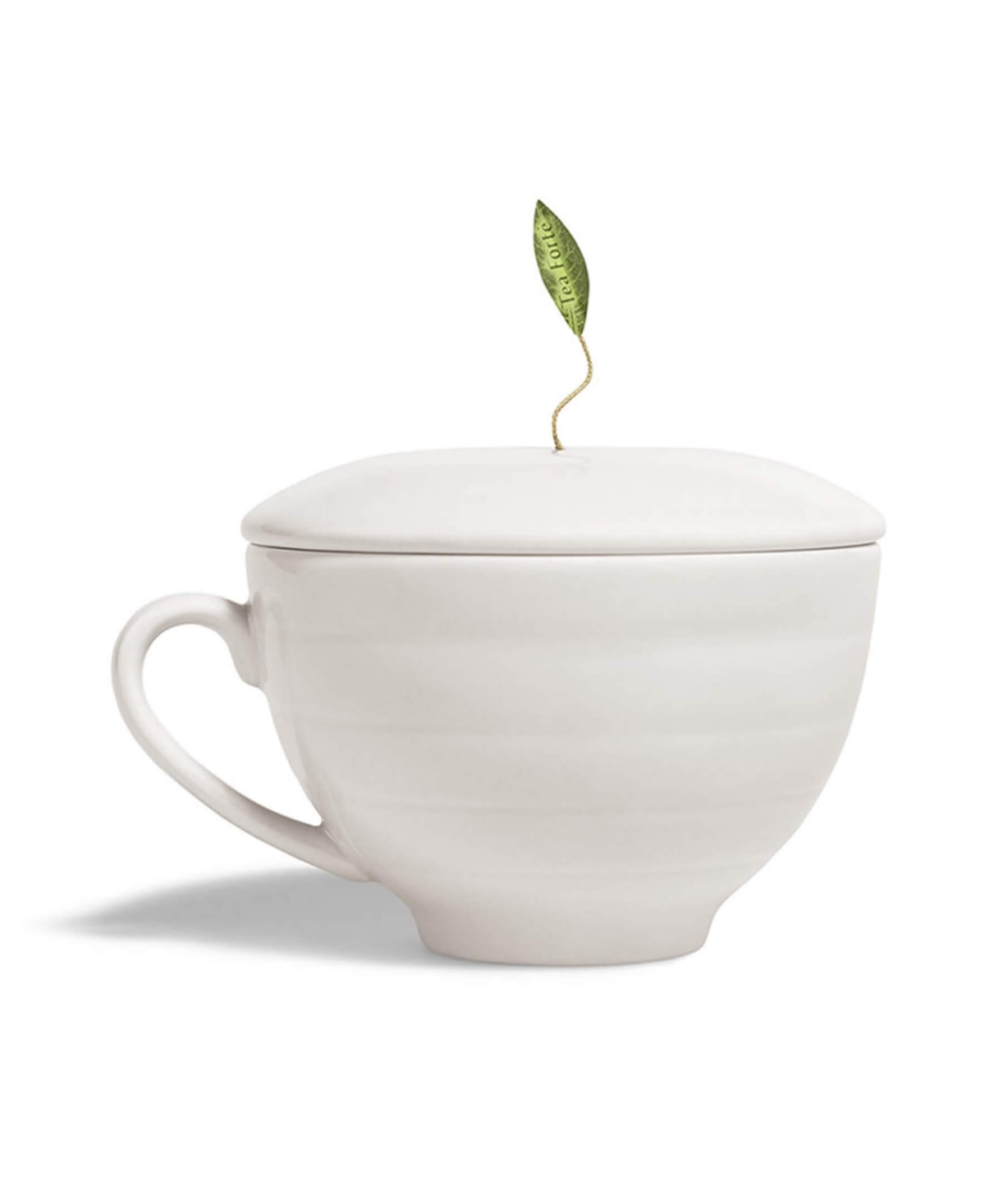 Tea Forte Holiday Winter Advent Bundle 12-pyramid Infusers And Cafe Cup In White