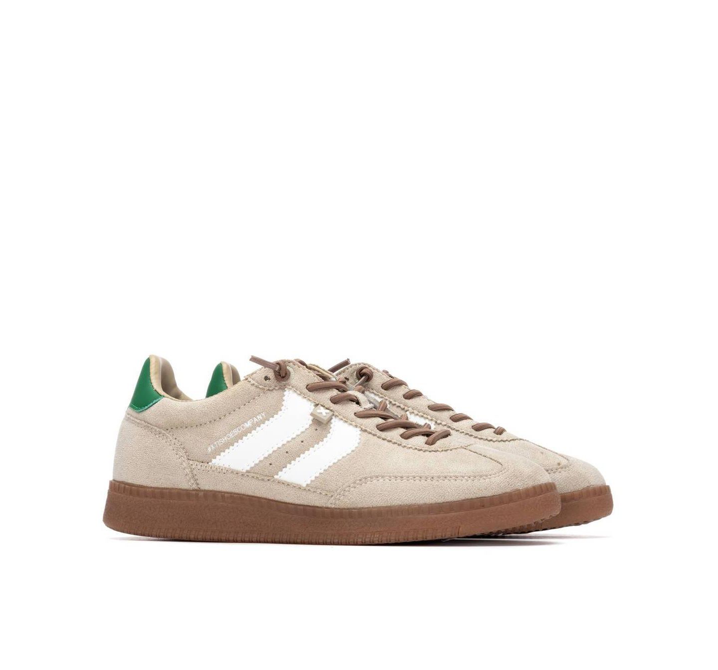 Женские кроссовки XTI Suede Casual, цвет: Бежевый — фото 3