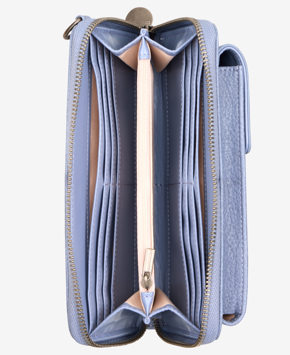 Style & Co Mini Studded Phone Crossbody Bag, Macy's Exclusive In Gray