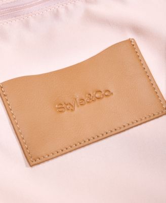 Pieced 4 Poster Tote, Exclusively Macy's