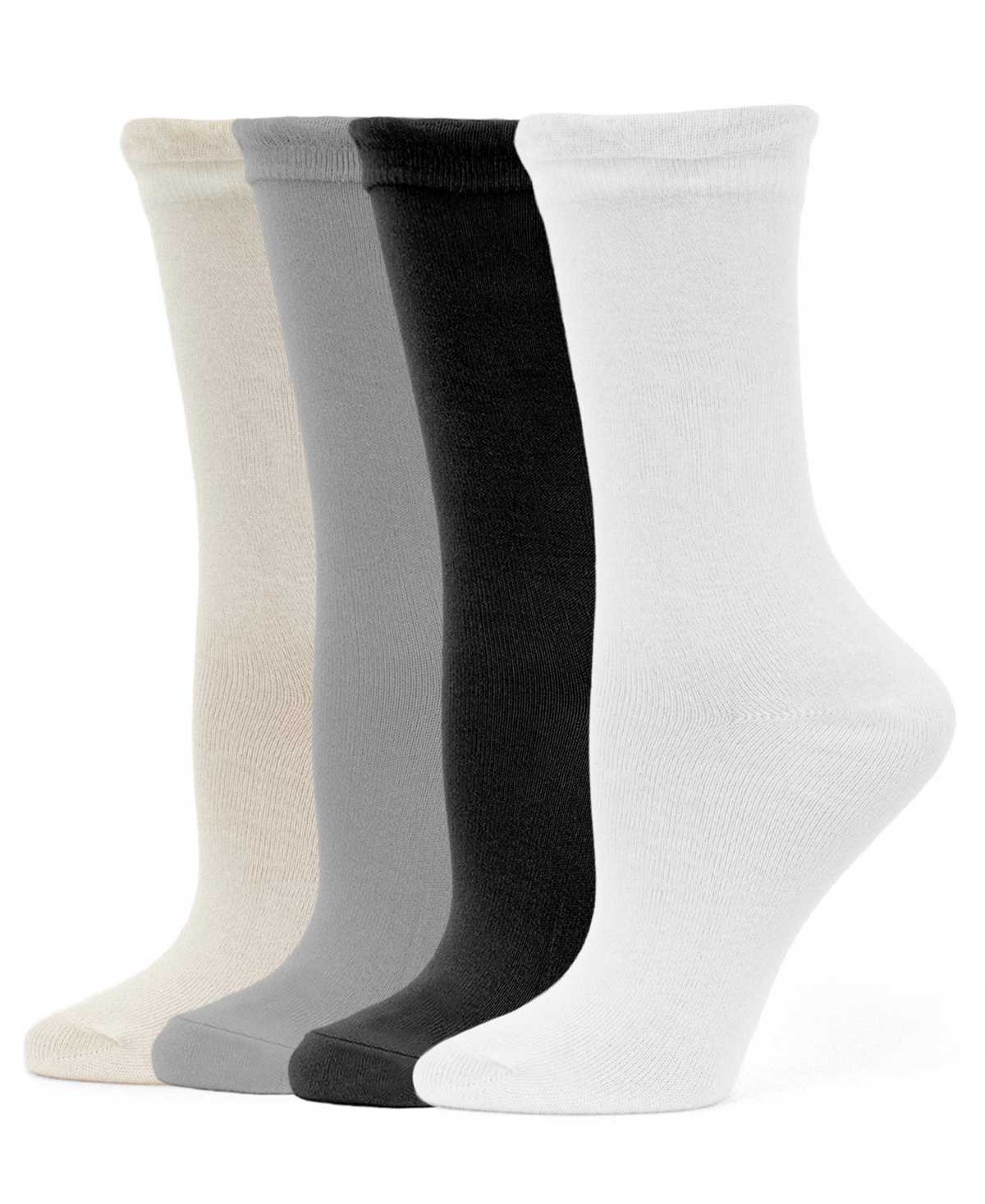 Hue Women's 4-pack Femme Crew Socks In Multi