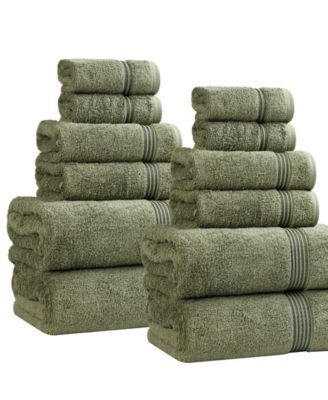 Egyptian Cotton 12-Pc. Towel Set