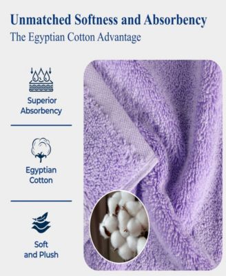 Egyptian Cotton Bath Towel, Set of 4