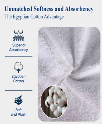Egyptian Cotton Bath Towel, Set of 4