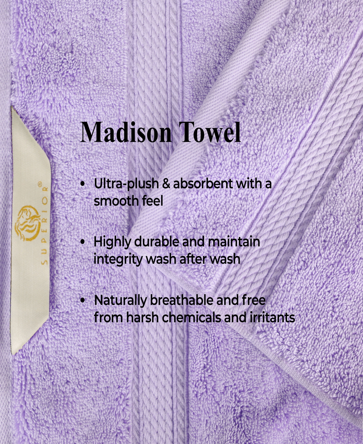 Superior Egyptian Cotton 9-pc. Towel Set In Purple