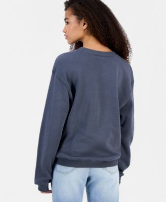 Juniors' Paris Bear Fleece Sweatshirt