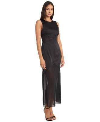 Women's Sleeveless Mesh Dress