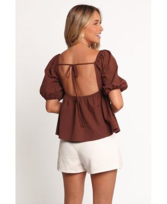 Women's Jemima Puff Sleeve Top