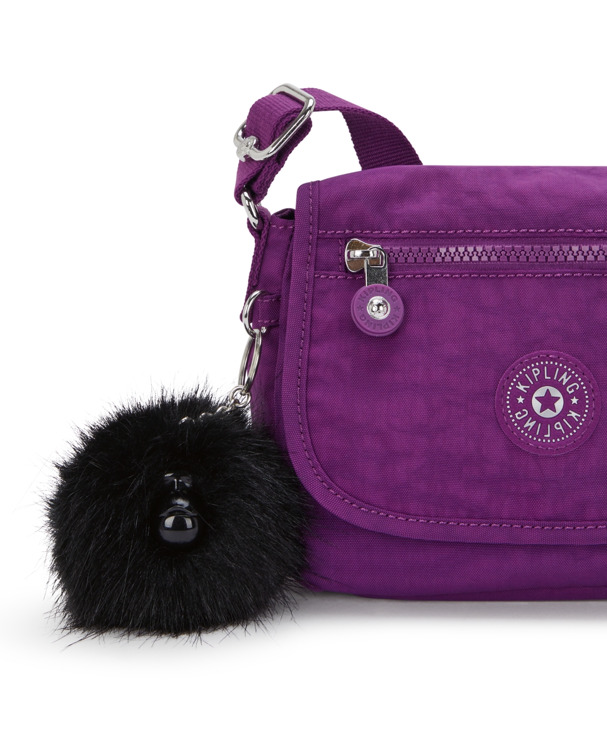 Kipling Sabian Mini Crossbody Bag In Purple
