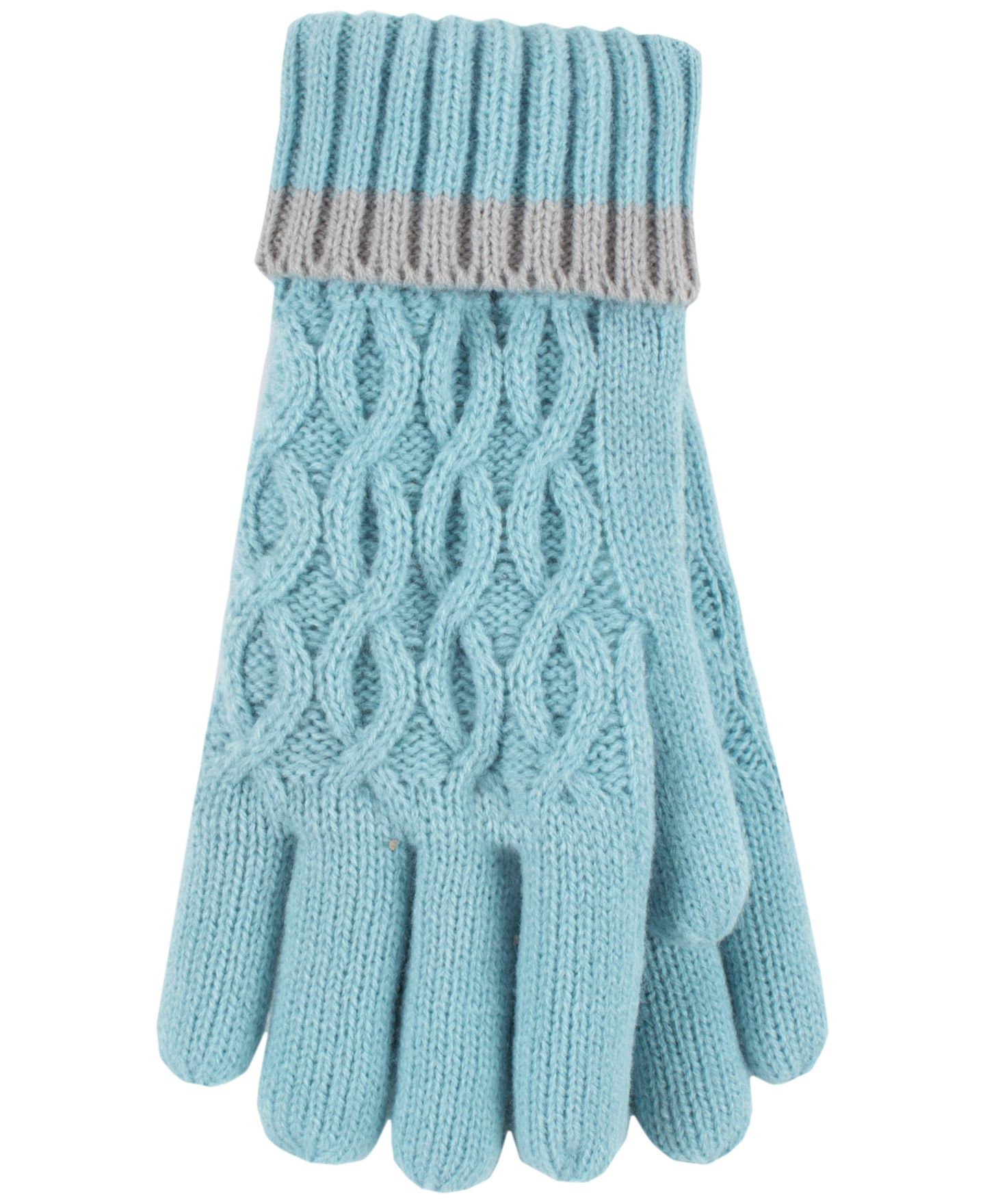 Перчатки Heat Holders Ice Palace Thermal Yarn Gloves для девочек, цвет: Синий — фото 1