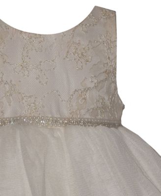 Baby Girls' Hanky Hem Sleeveless Party Dress