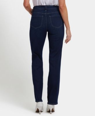 Petite High Rise Marilyn Straight Jeans