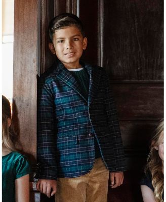 Little and Big Boys' Organic Brushed Cotton Suit Jacket