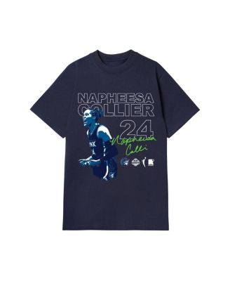 Men's and Women's Napheesa Collier Navy Minnesota Lynx Player Graphic T-Shirt