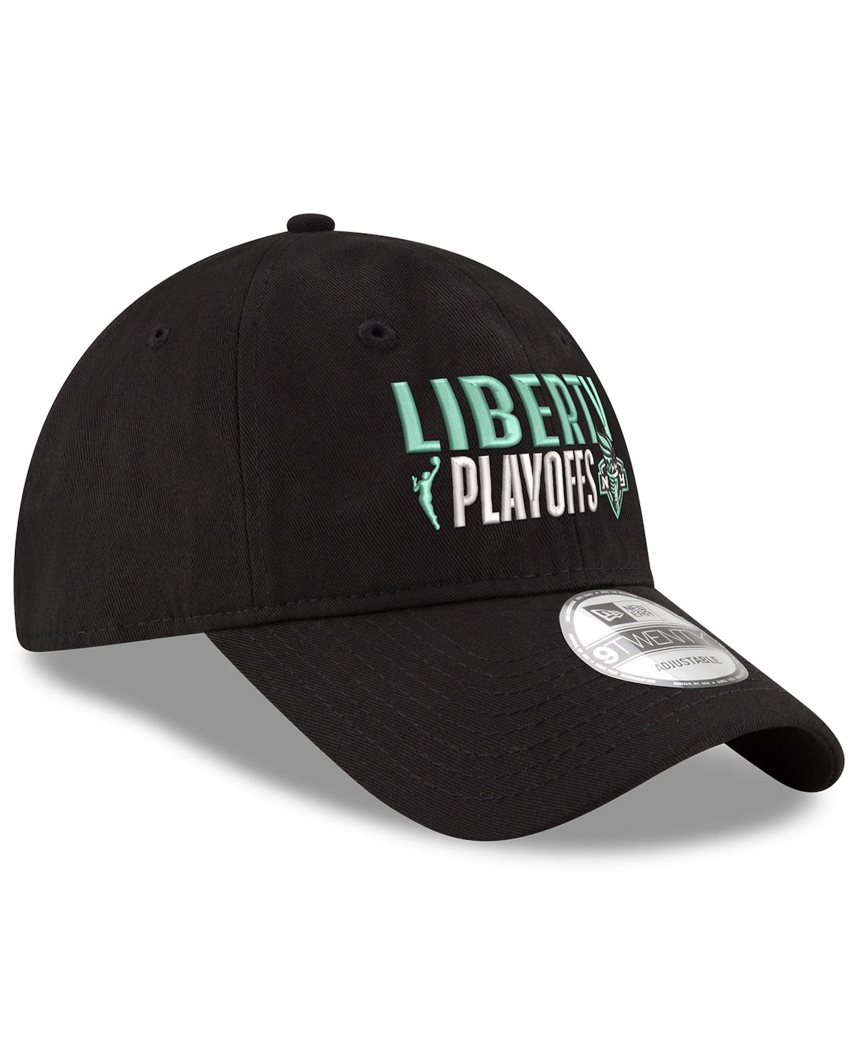 New Era Men's and Women's Black New York Liberty 2025 Wnba Playoffs 9TWENTY Adjustable Hat