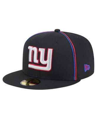 New Era - Men's Black New York Giants Soutache 59FIFTY Fitted Hat