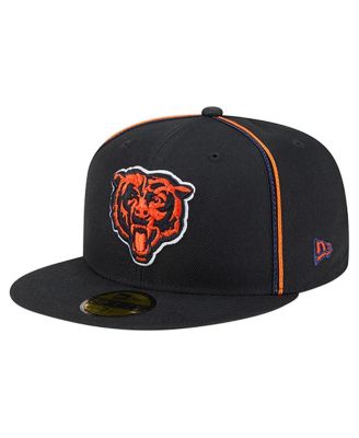New Era - Men's Black Chicago Bears Soutache 59FIFTY Fitted Hat