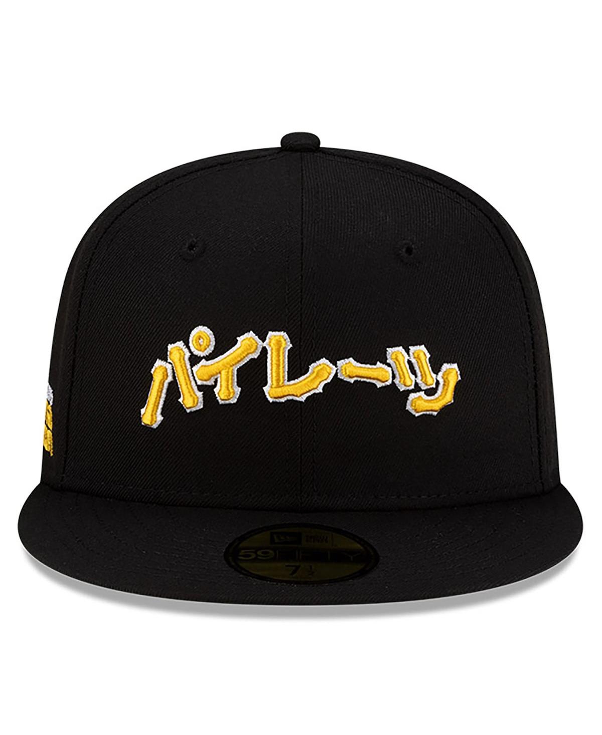New Era x Hyperfly Men's Black Pittsburgh Pirates 59FIFTY Fitted Hat