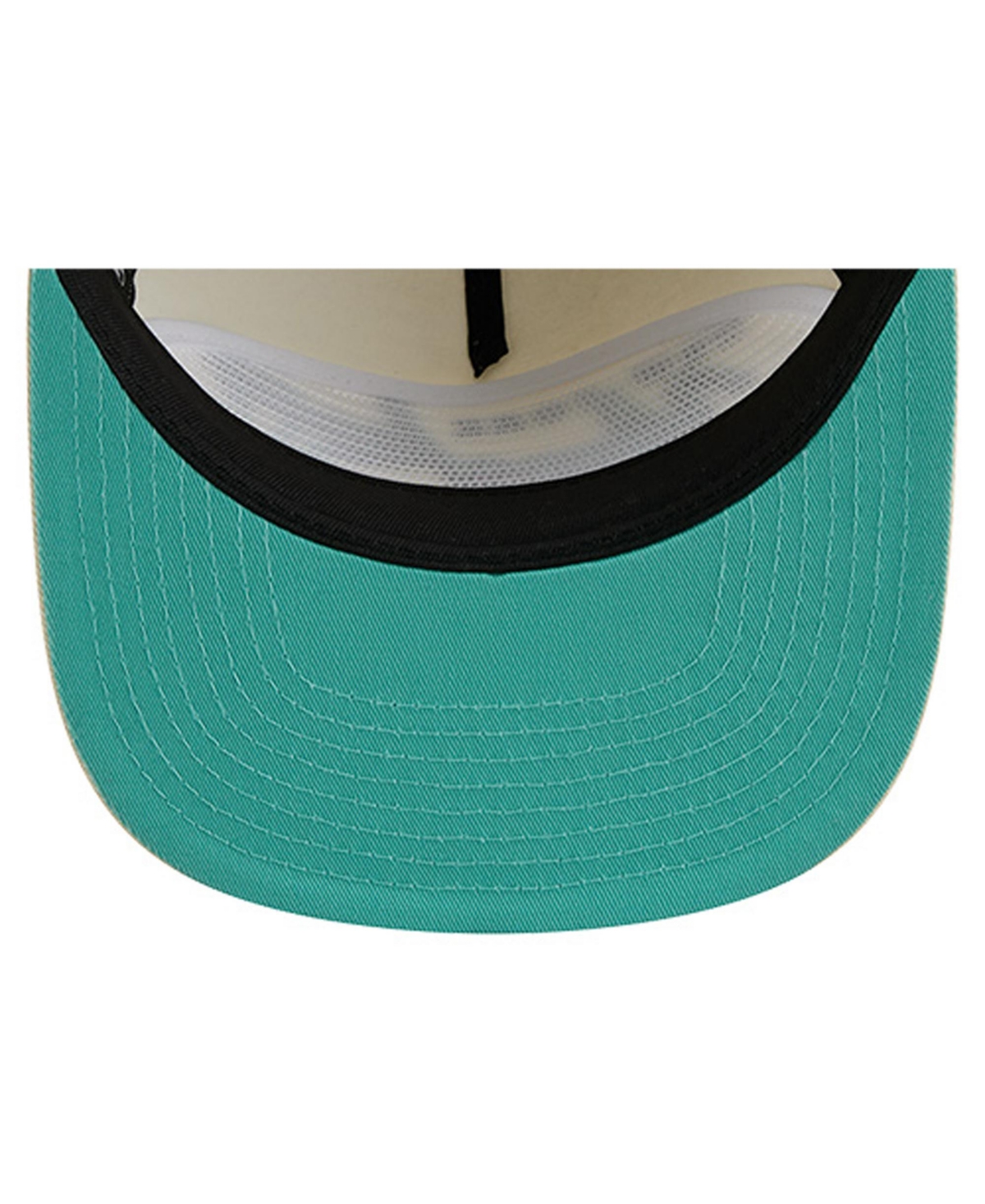 New Era Men's Cream New York Yankees Chrome Golfer Adjustable Hat