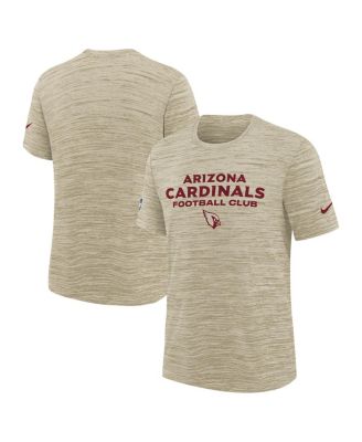 Nike - Big Boys and Girls Natural Arizona Cardinals 2025 Rivalries Collection Sideline Velocity Dri-FIT T-Shirt